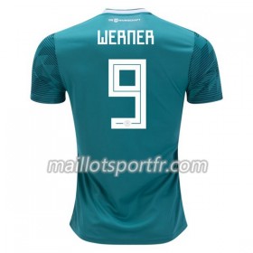 Maillot de Foot Allemagne Werner 9 Exterieur Coupe du monde 2018